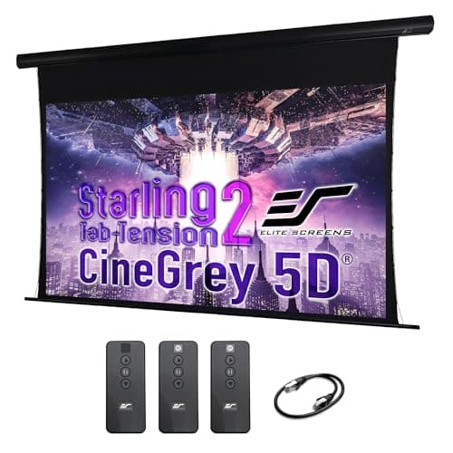 Elite Screens Starling Tab-Tension 2 CineGrey 5D 120-inch