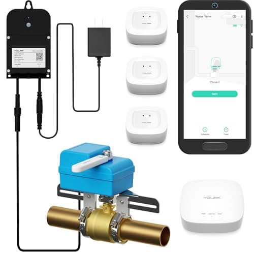 YoLink Water Leak Shutoff Kit