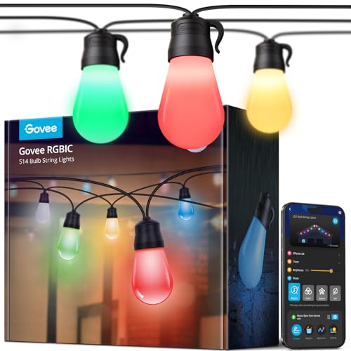 Govee RGBIC Outdoor String Lights