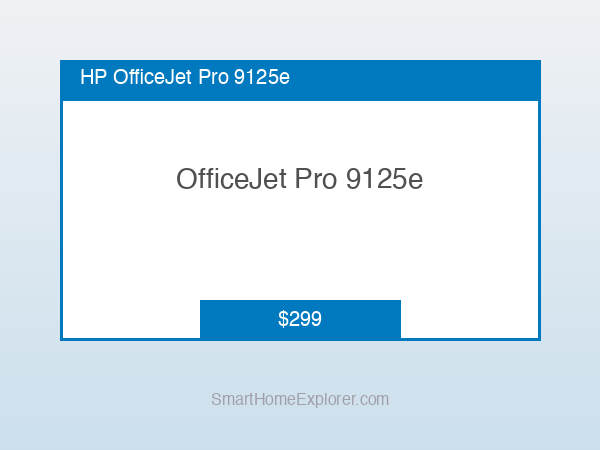 HP OfficeJet Pro 9125e