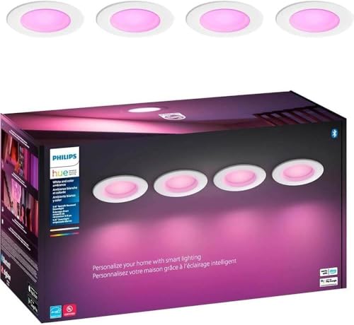 Philips Hue Smart Retrofit Recessed 5/6 Inch LED Downlight