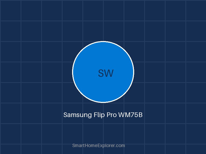 Samsung Flip Pro WM75B