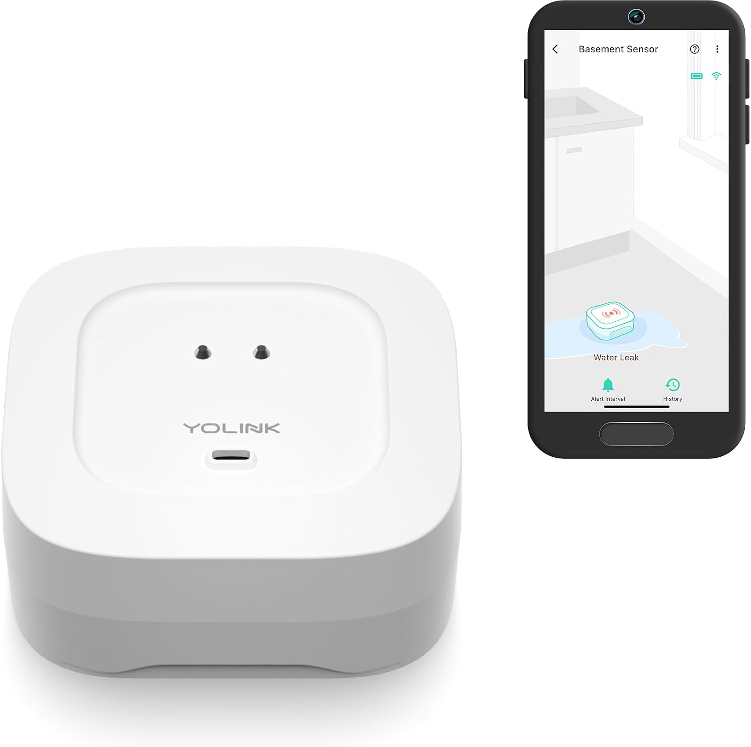 YoLink Water Leak Sensor 4